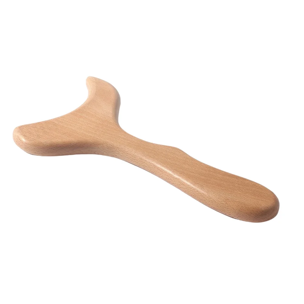 

1Pc Sticks Beauty Skin Care Tool Scraping Board Stick Massager (Wood)