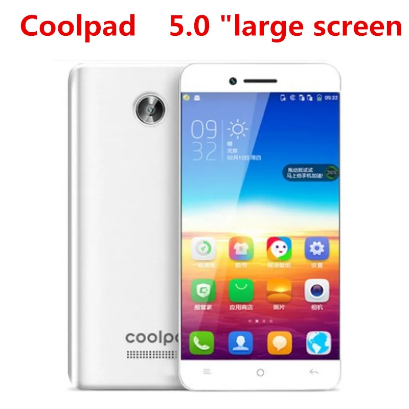 Coolpad смартфон GSM / LTE CDMA 4G большой экран персонаж громкий супер длительный режим