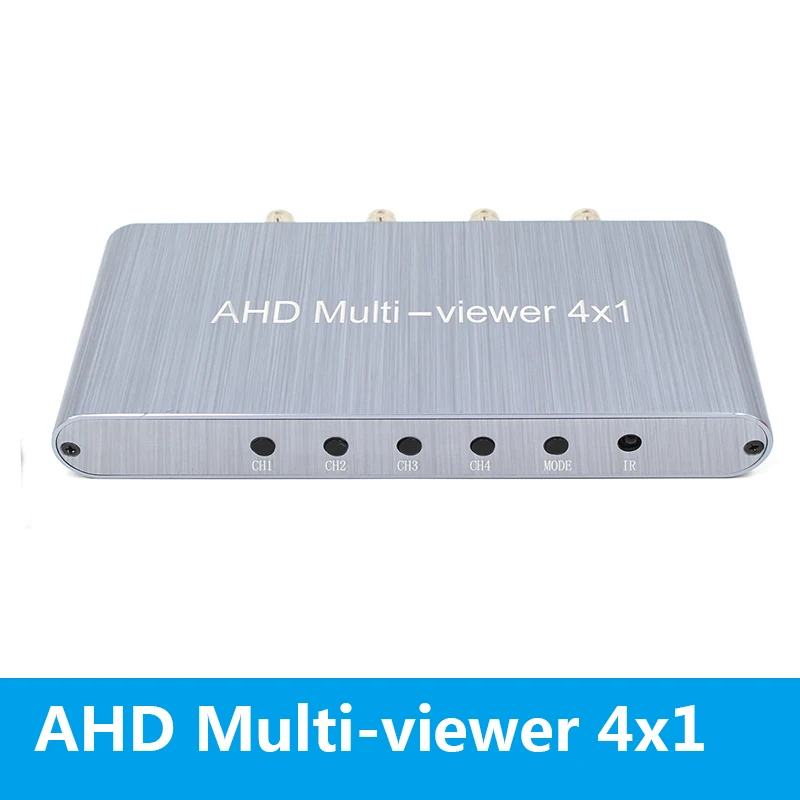 Фото Разветвитель AHD(TVI/CVI/AHD/CVBS)4x1, одноэкранный разветвитель в режиме реального времени, AHD, бесшовный переключатель, HDMI конвертер №1