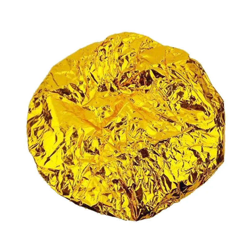 

Shower Cap Heat Insulation Aluminum Foil Hat Elastic Bathing Cap For Women Hair Salon Bathroom Elastic Aluminum Foil Bath Hoods