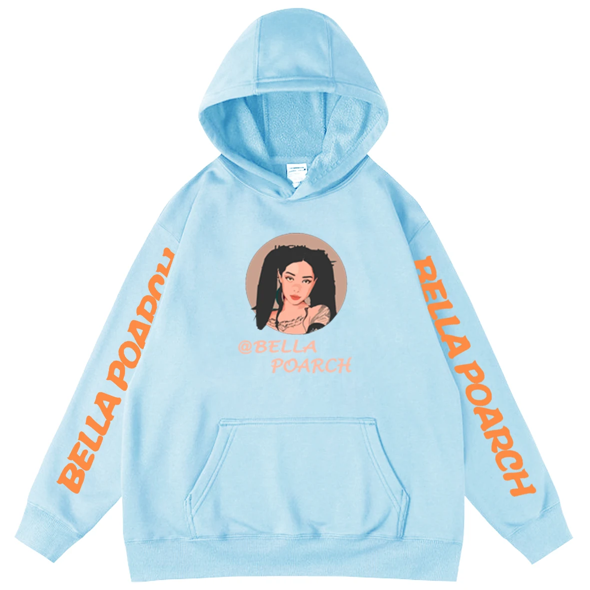 

Bella Poarch Men's Hoodies Anime Boys Sweatshirts Hoody Male Oversized Hoodies Unisex Fun Sweatshirts Hooded Long Sleeve Tops