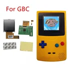 Замена для GBC, задний светильник, ЖК-экран, высокий светильник, модификация, комплекты для shand консоль gbc, ЖК-экран, светильник, аксессуары для игр