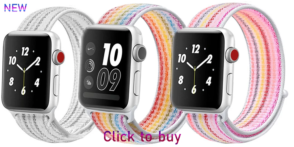 Плетеный веревочный ремешок для apple watch 5 ремешок 44 мм 40 мм iwatch ремешок 42 мм 38 мм браслет ремень ручной работы часы Ремешки для наручных часов серия 5 4 32