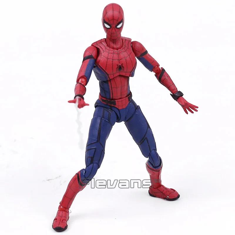 SHF Spider Man Homecoming Spiderman PVC Action Figure Collectible Model Toy | Игрушки и хобби