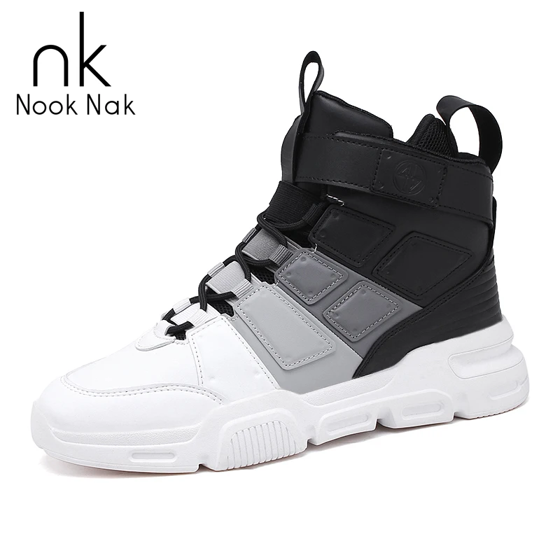 2019 Fashion Men High-top Sneakers Casual Shoes for Outdoor Sport Anti-slip Boots Zapatillas Hombre |