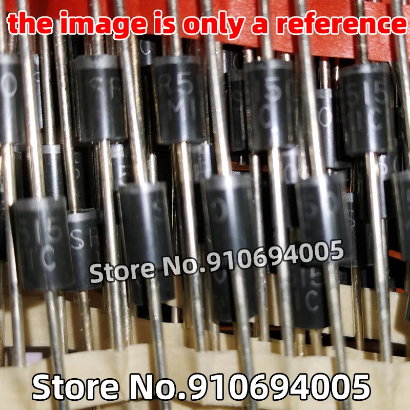 

200/100/50 шт. SB515 SR5150 SB5150 MBR5150 SR515 DO-27 5A 150 в линейный диод Шоттки