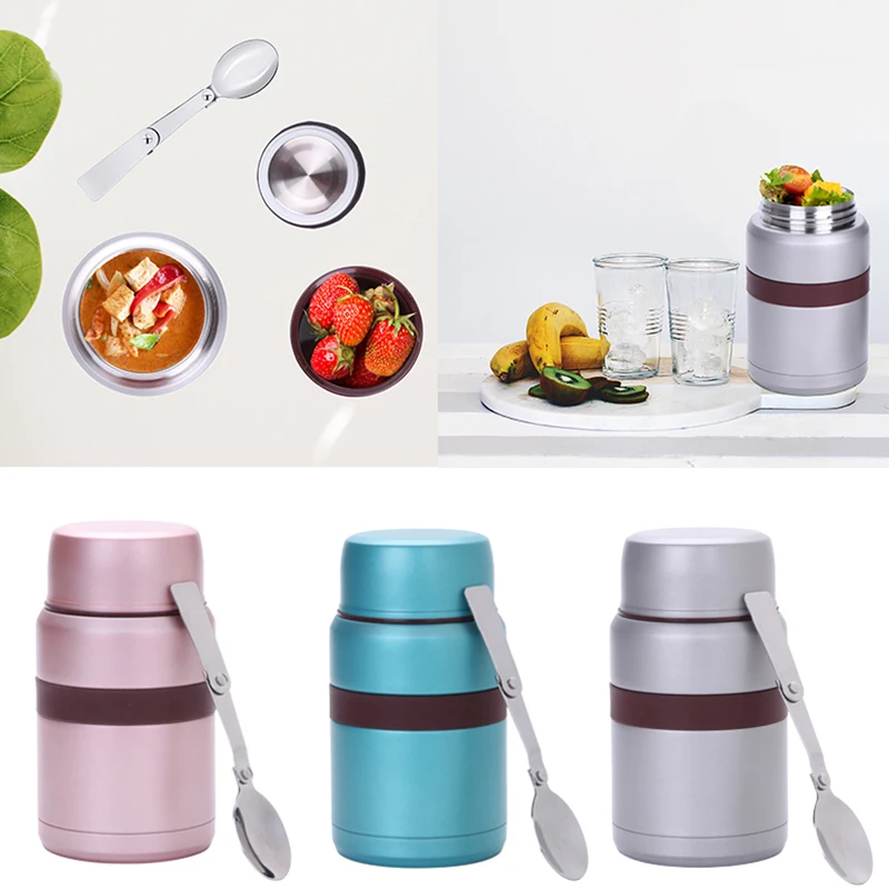 Bento Ланч-бокс с вакуумной изоляцией пищевые банки термос снэк-контейнер из