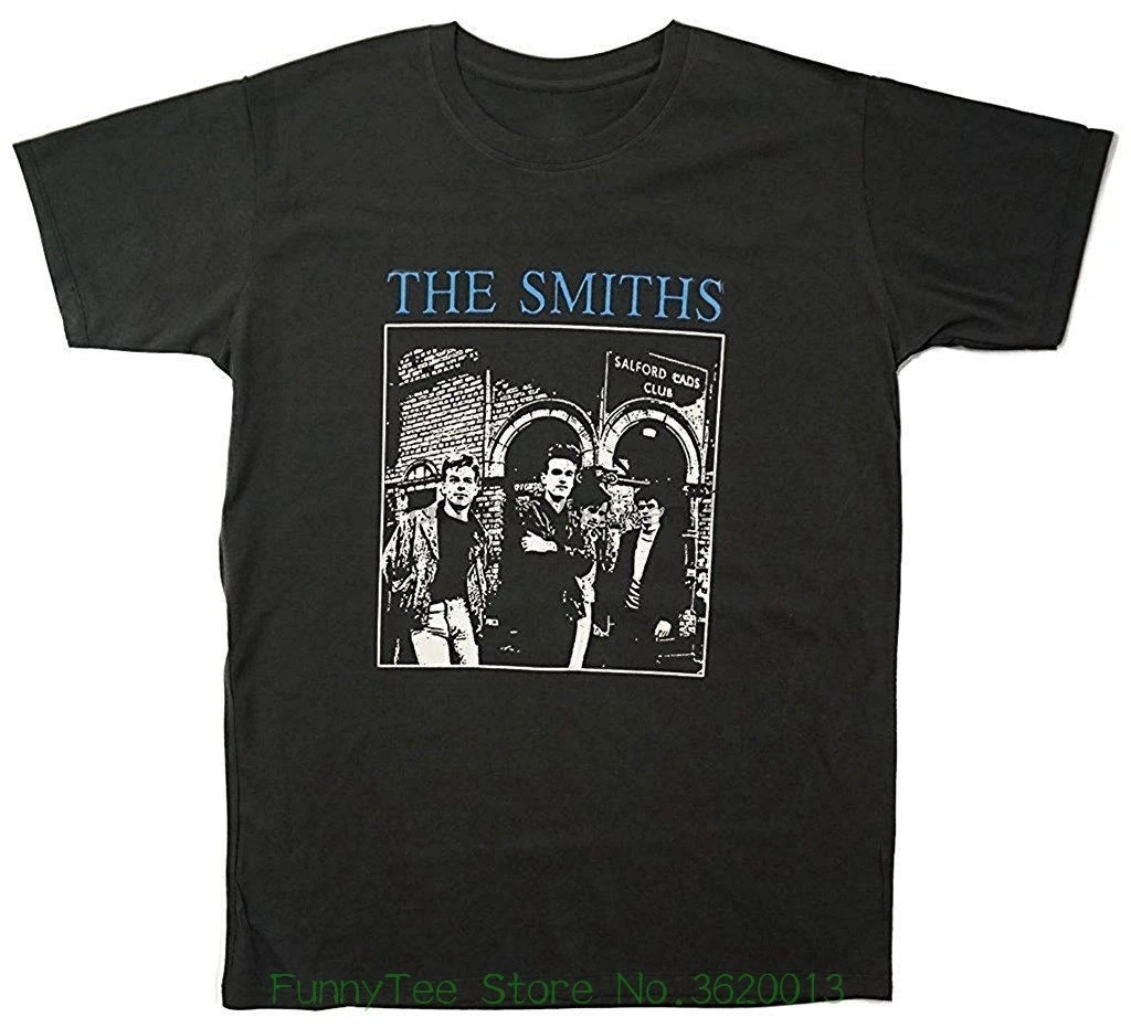 

Mens The Smiths Rock Band Morrisey T-shirt 100% Cotton