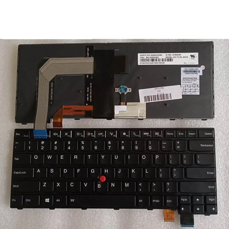 usukspfr english backlit keyboard for lenovo t460s t460p t470s t470p thinkpad 13 2nd laptop free global shipping