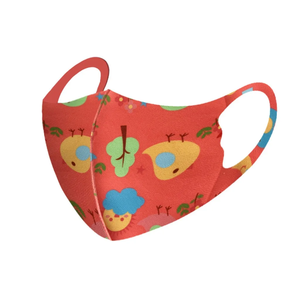3 шт. Детская Хлопковая Маска с мультяшным фильтром | Тематическая одежда и