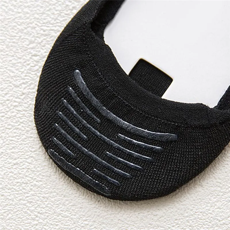 

5 Pairs Cotton Women Socks Solid Snowflake Softable Funny Socks Women Summer Solid Deep Mouth Prevent Heel Loss Slipper Socks