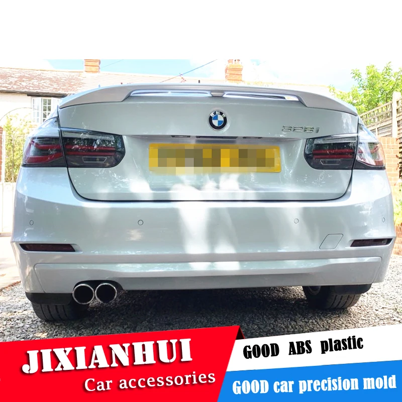 Спойлер для F30 F35 2012 2015 BMW 3 серии 320i 325li 328i спойлер SCK ABS пластик Материал заднее