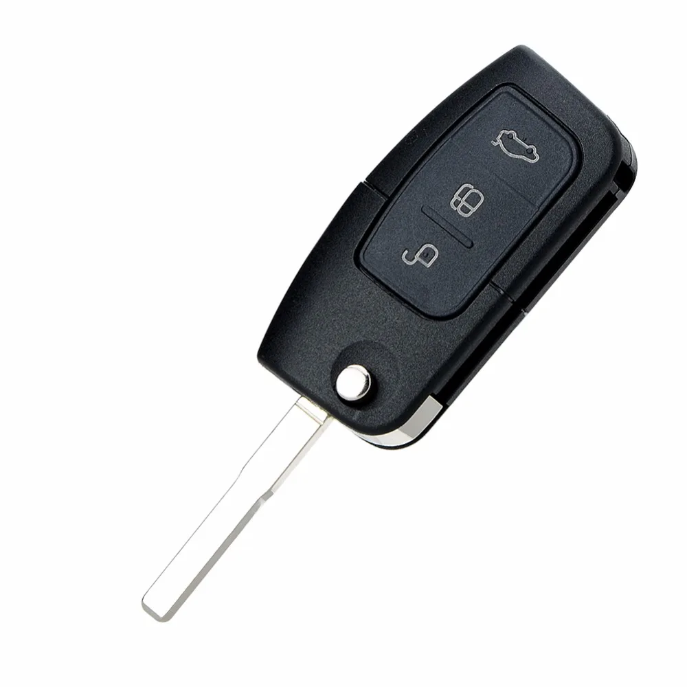 Бесключевая запись дистанционного ключа Fob 3 кнопки 433 МГц с чипом 4D63 для Ford Focus Monde