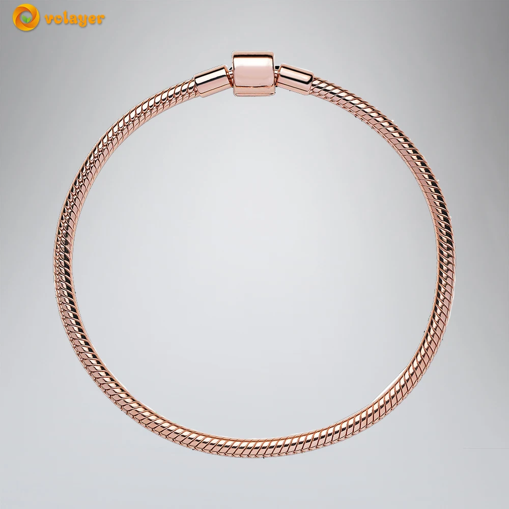 Женский браслет из серебра 925 пробы с замком