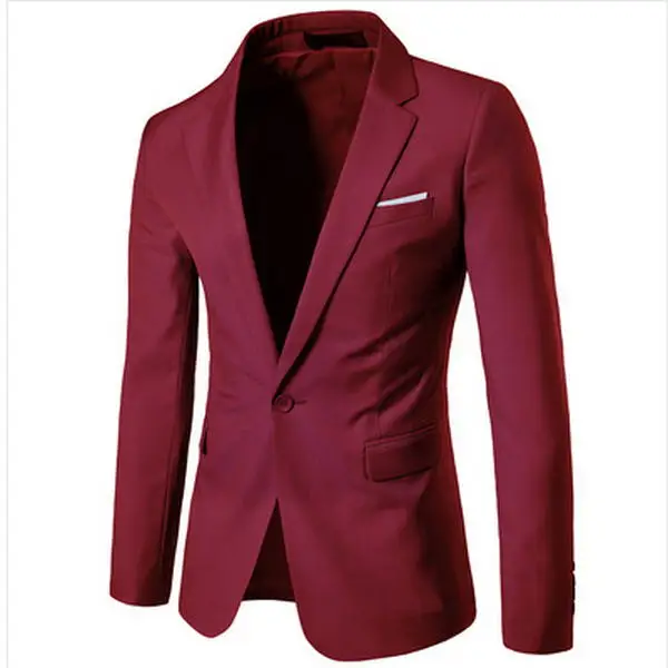 Wine red Новинка 6XL мужская одежда большого размера, свадебное платье, высокое качество, Мужская одежда, деловая, официальная, костюм из 3 предметов(пиджак+ брюки+ v - Цвет: Wine red