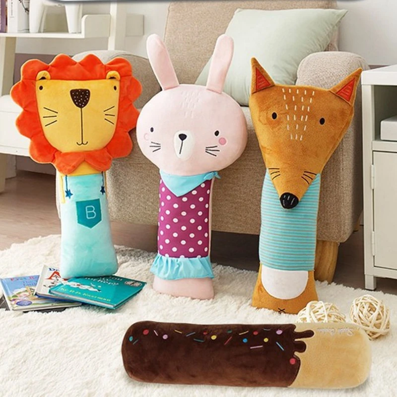 Новинка 2020 детская Милая Подушка с мультяшными животными Накладка для ремня