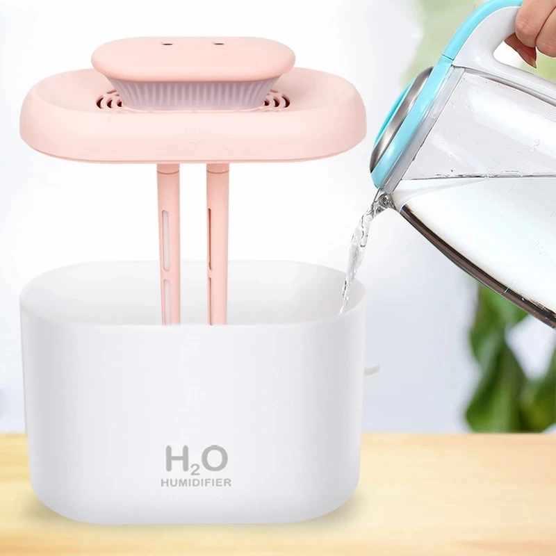 Увлажнитель-распылитель воздуха на л со светодиодсветодиодный лампой | Бытовая