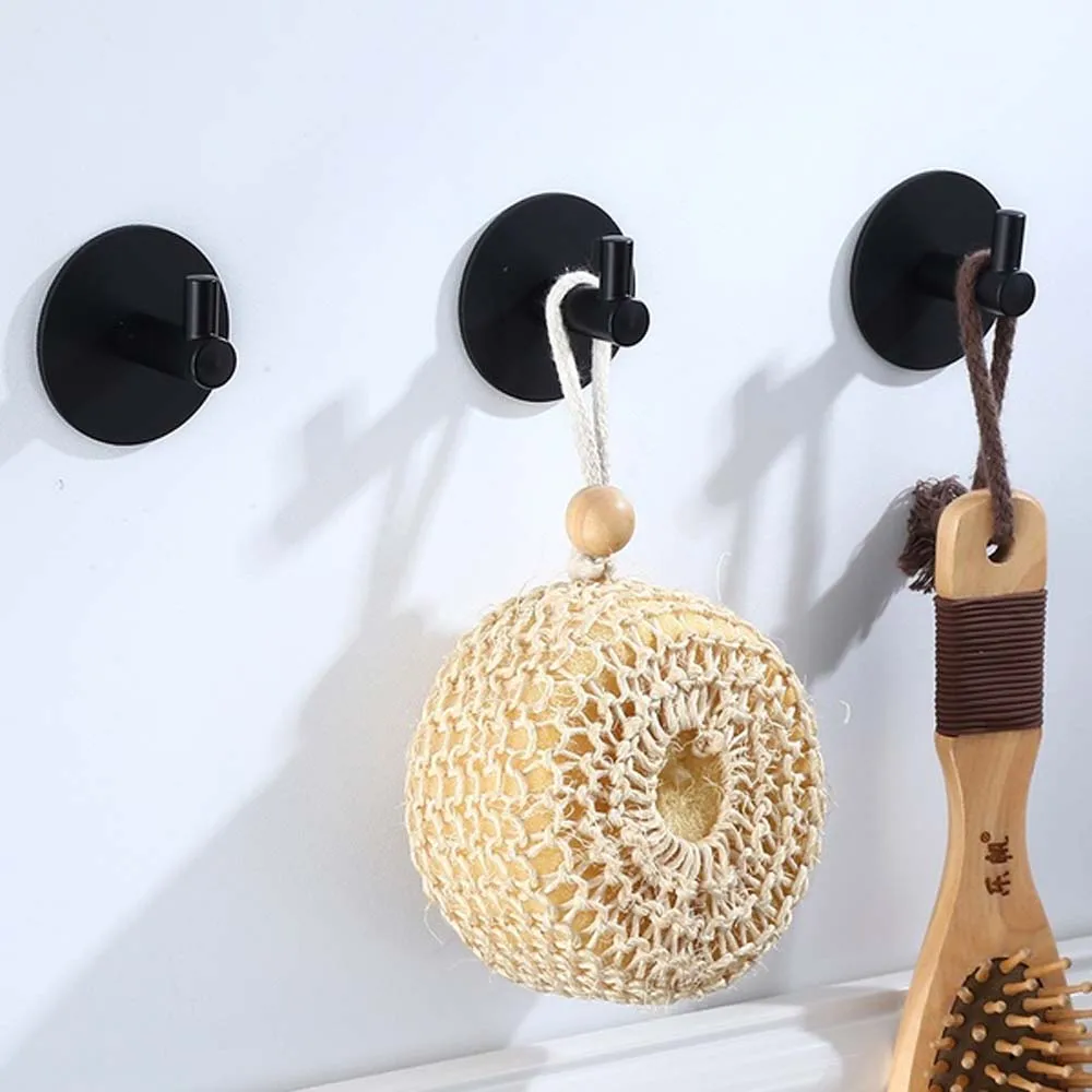 Крючки клейкие из нержавеющей стали настенная вешалка для одежды пальто шляпы