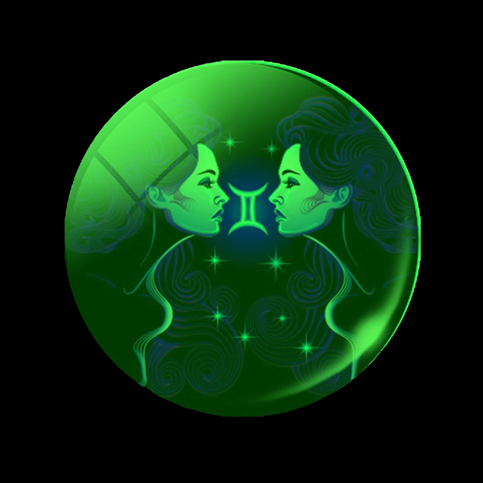 Подвеска 12 созвездий светится в темноте ожерелье с длинными цепями для женщин и