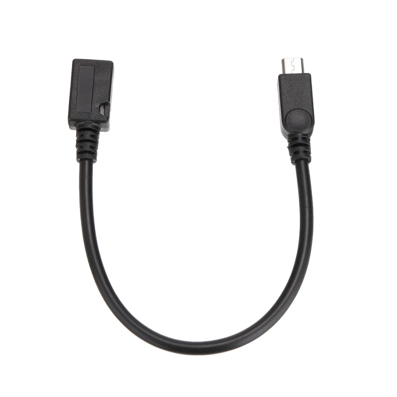 1 шт. переносные Micro USB 2 0 удлинительные кабели черного типа B для мужчин и женщин M/F