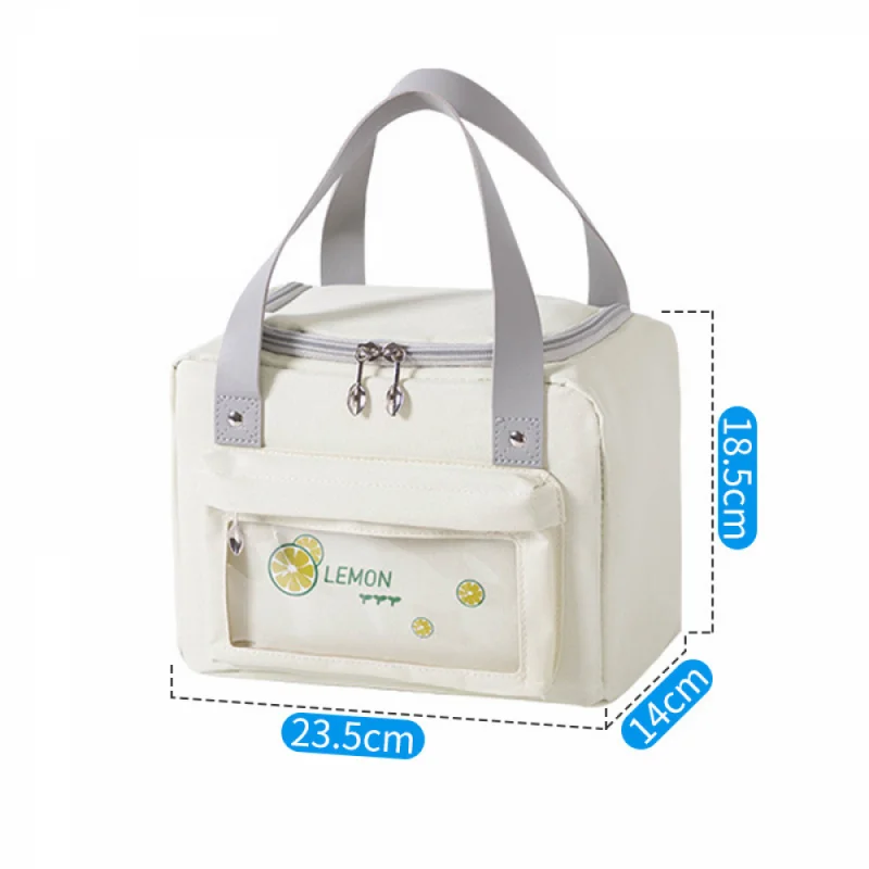 Теплоизолированные сумки для обеда 7 цветов женщин и детей сумка тоут