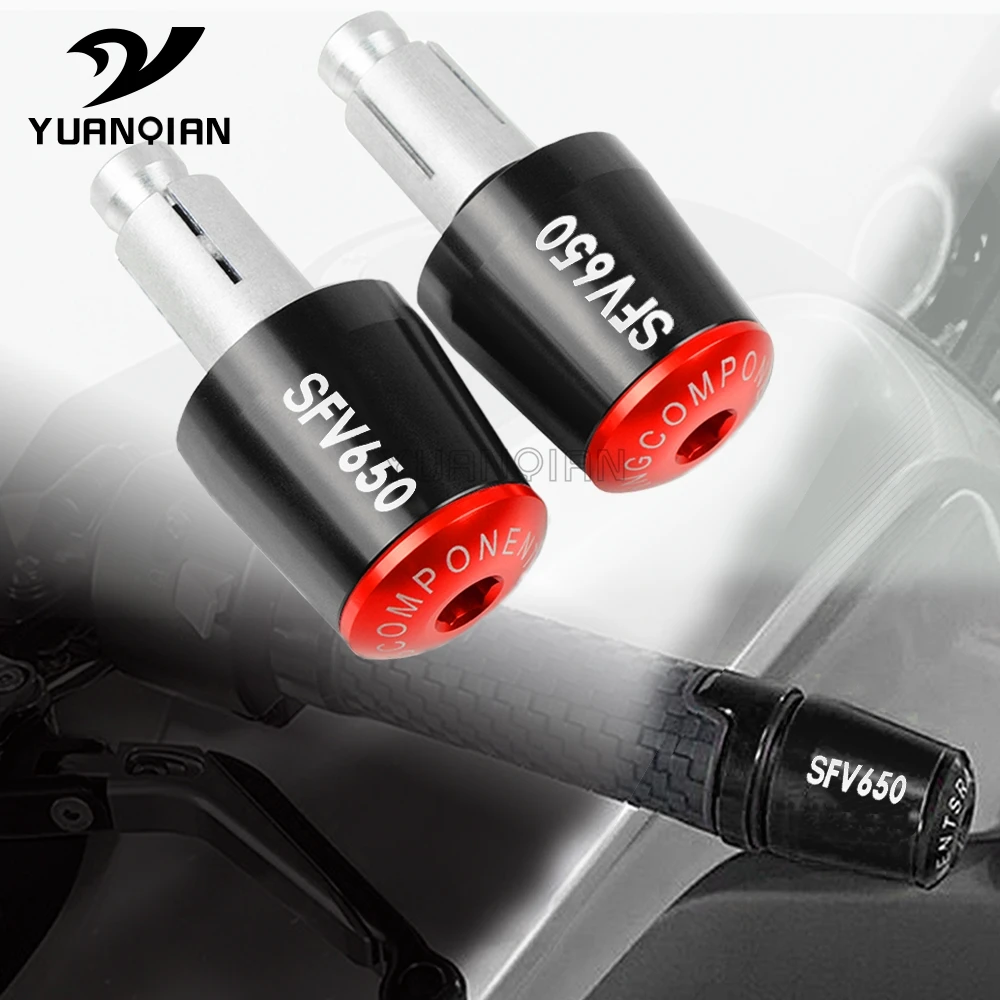 

Наконечник Руля Мотоцикла, ручка, наконечник руля, крышка 2020 для SUZUKI SFV650 SFV 650 GLADIUS 2009-2021, сбалансированный штекер руля, слайдер