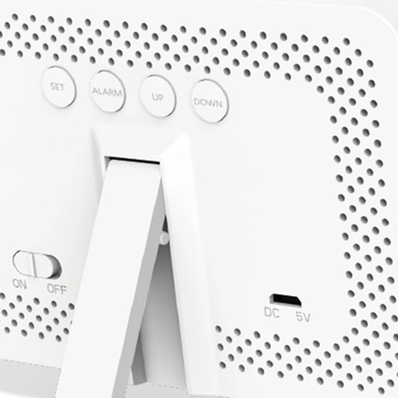 

New Digital Weather Station Temperature and Humidity Display Atmospheric Pressure Weather Forecast Alarm Clock