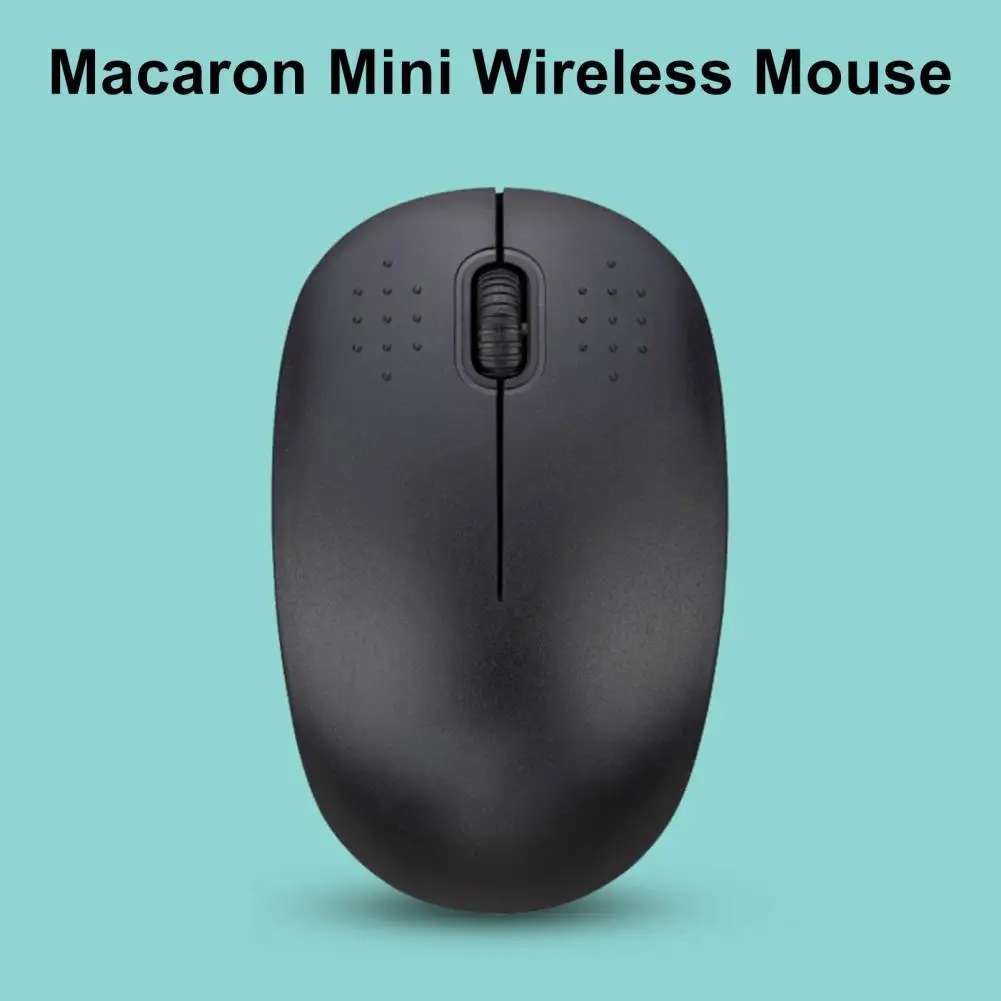 

Macaron Color Mini Portable 2.4GHz Wireless 1000DPI Mouse Ultra-Thin Game Optical Mouse Home Office Laptop Computer Accessory