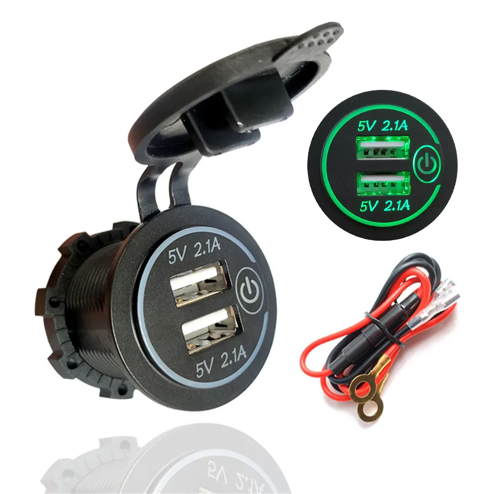 Универсальное зарядное устройство для мотоцикла и автомобиля