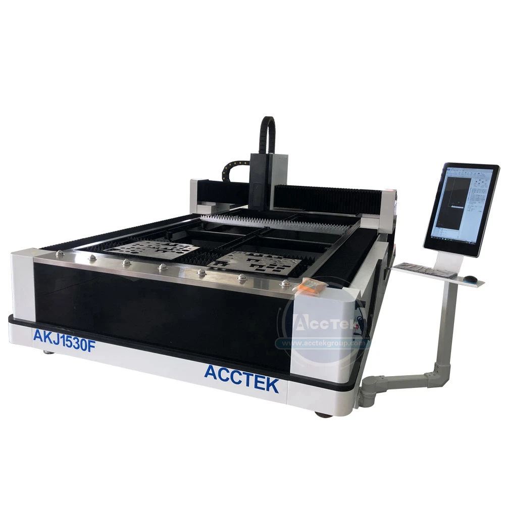 500 Вт 1 кВт ss/cs/MS/алюминий/медь металл cnc волоконный станок для лазерной резки с
