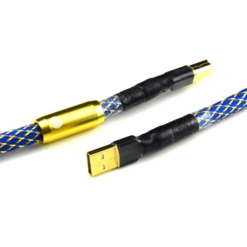 Посеребренный Высокоточный USB-кабель G5 DIYLIVE высокого качества 6N OFC AB DAC для
