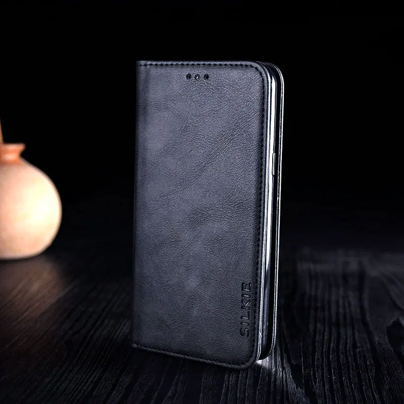 Чехол для Nokia 2,1 3,1 5,1 6,1 7,1 8,1 Plus funda Роскошный кожаный чехол с подставкой и слотом для карт откидной Чехол без магнитов