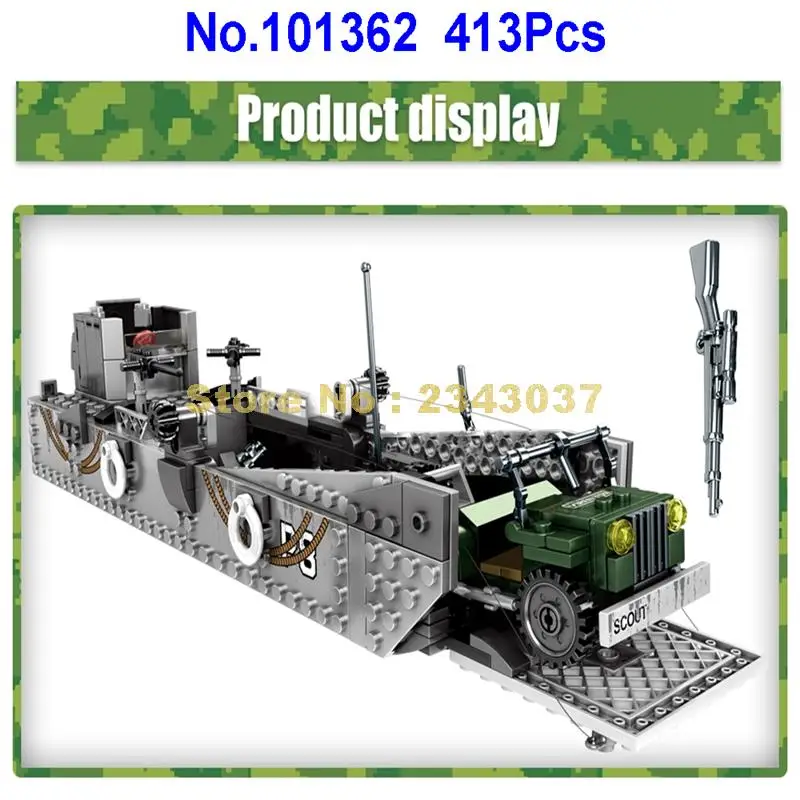 101362 413 шт. Военная Униформа США Lcm3 Ww2 Вторую мировую войну десантные лодка