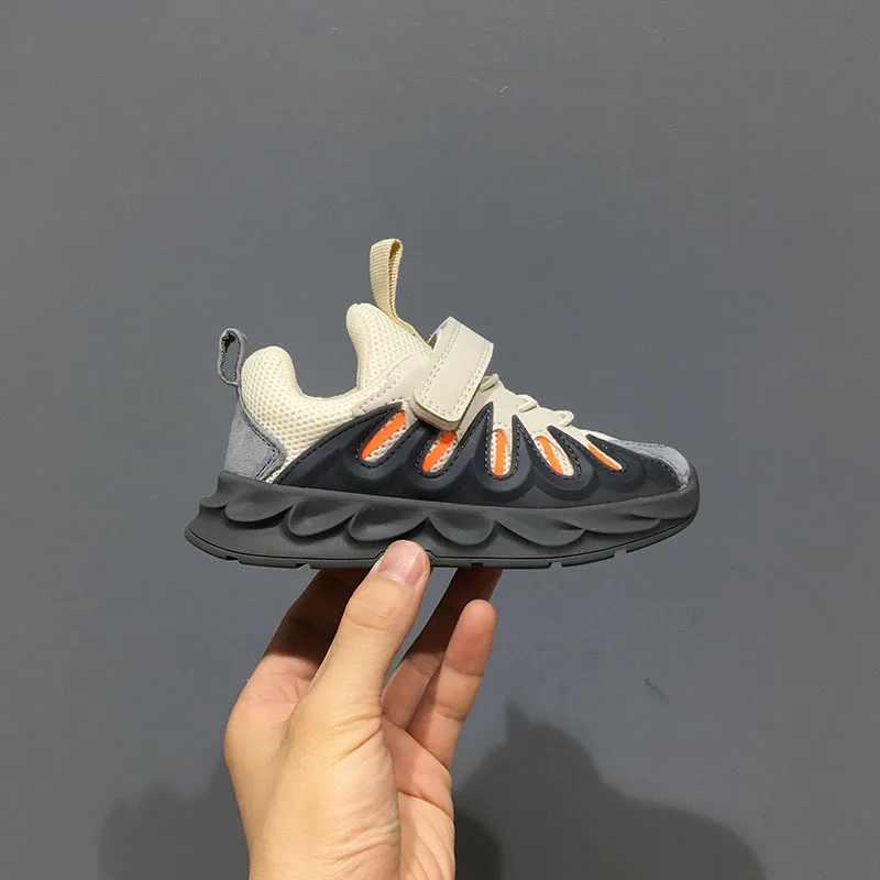 Girls Sneakers 2019 Spring Autumn Children Shoes Black School for Boys Boy Kids | Детская одежда и обувь