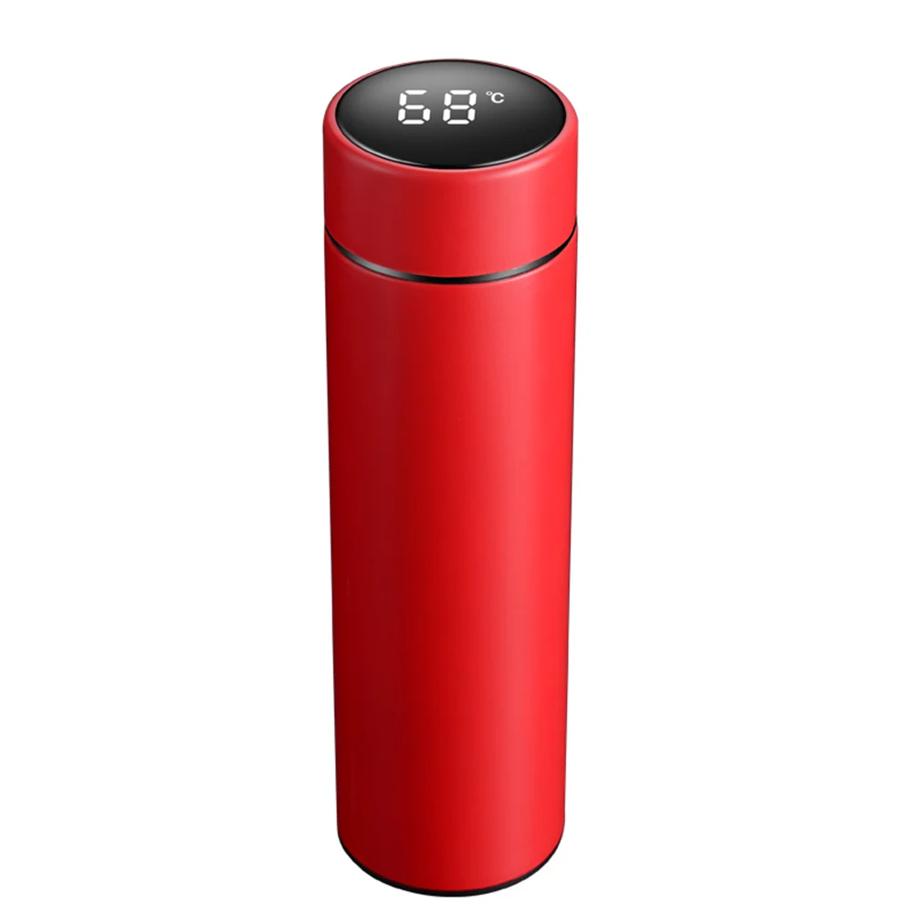 

500ml Intelligent Thermos Bottle Vacuum Flasks Temperature Display LCD Tea Water Mug Stainless Steel Insulated Bottle Cup
