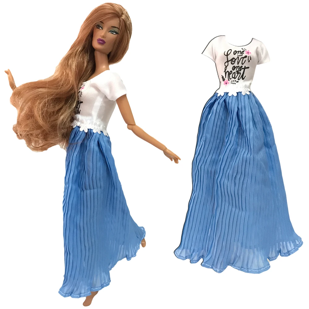 NK новейшее платье для куклы красивая одежда вечерние ручной работы Модное Барби