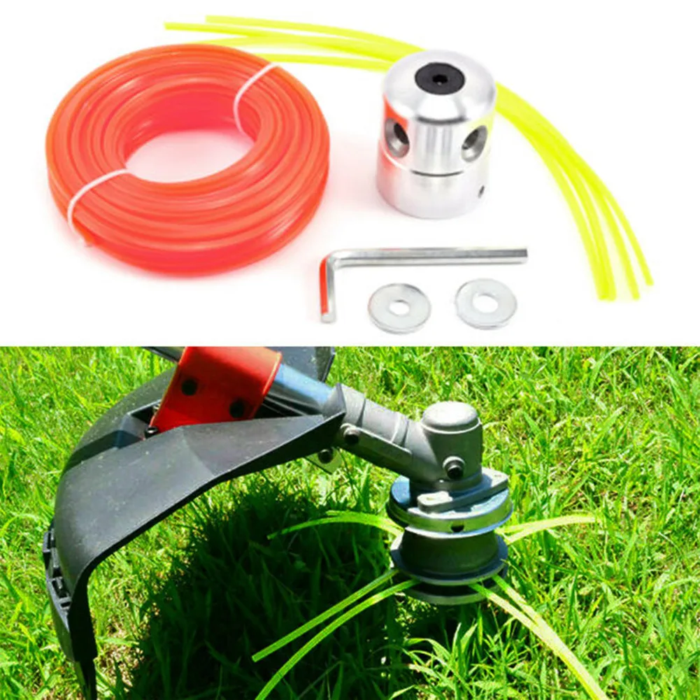 

20 Meters Thread Head Of Cutting Line Aluminum Cutting Head Thread Spool Brush Cutter Brush Cutter Set Garden Tool Accessories
