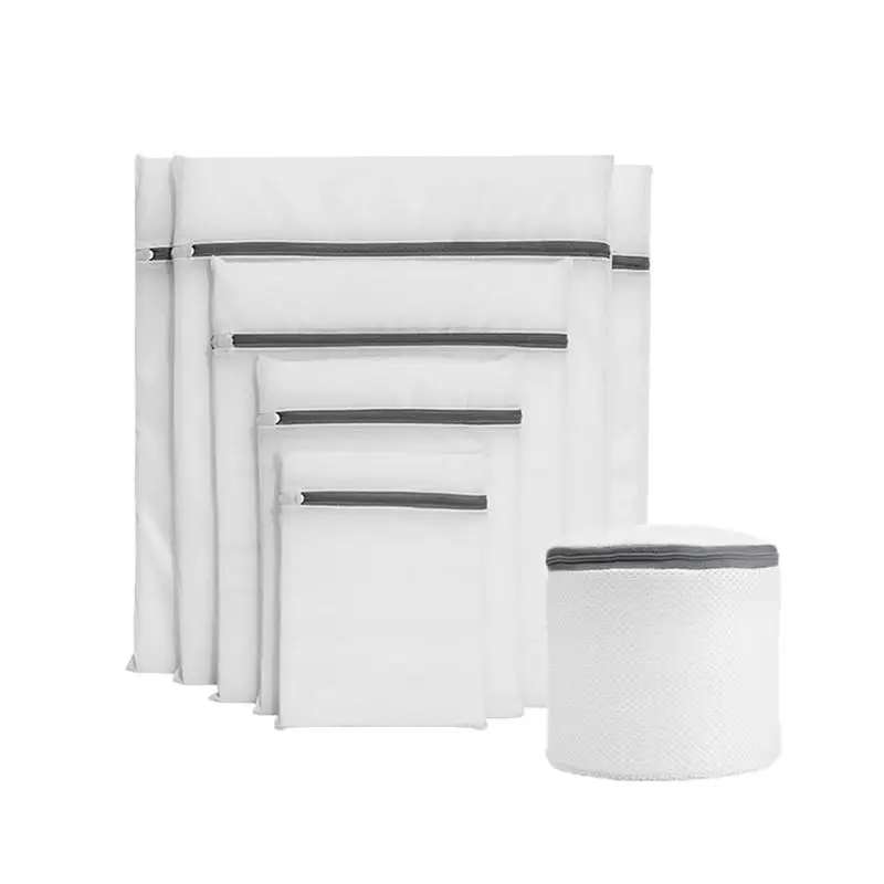 

6Pcs Home Travel Wash Bags Bra Laundry Bags Practical Laundry Bags Travel Washing Machine Underwear Outer Garment Washing Bag