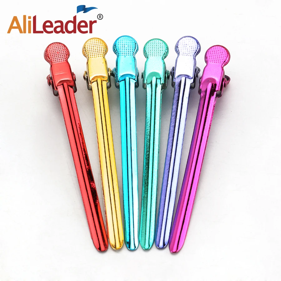 Alileader дешевая заколка для волос парикмахеров 12 шт./компл. в форме утки зажимы