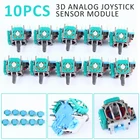 Новинка; 10 шт. 3D Сенсор модуль джойстика аналоговый стик Геймпад контроллер Запчасти для ремонта для PS4 контроллера Dualshock