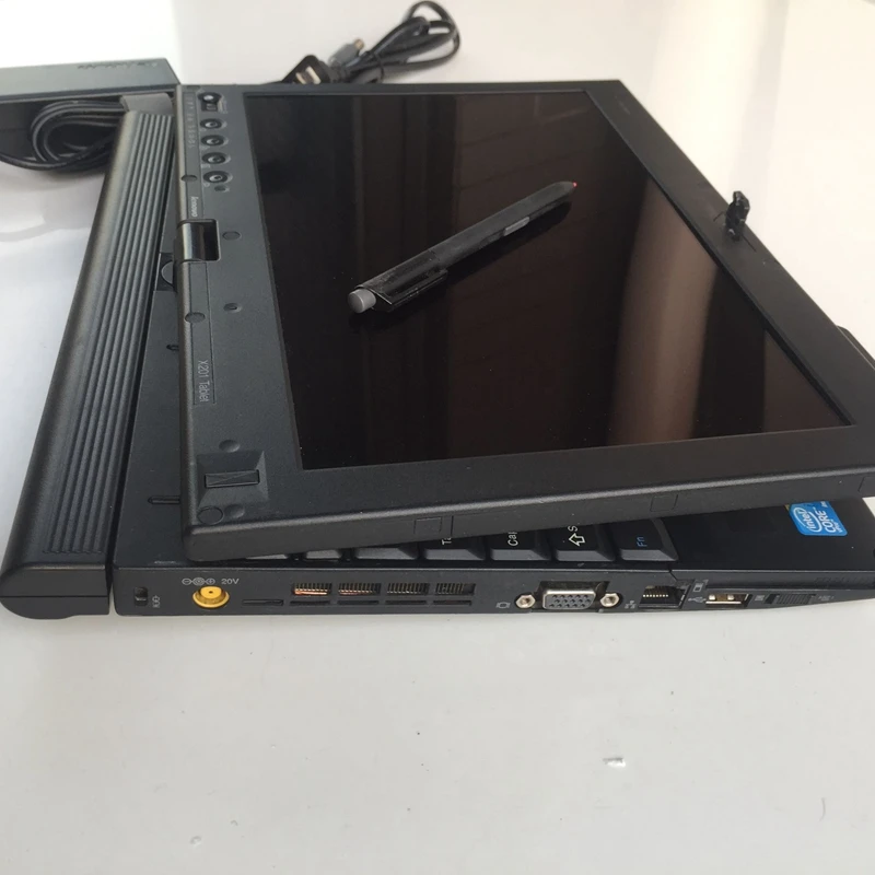 Подержанный ноутбук компьютер X201t I7 CPU 4G жесткий экран планшетный ПК