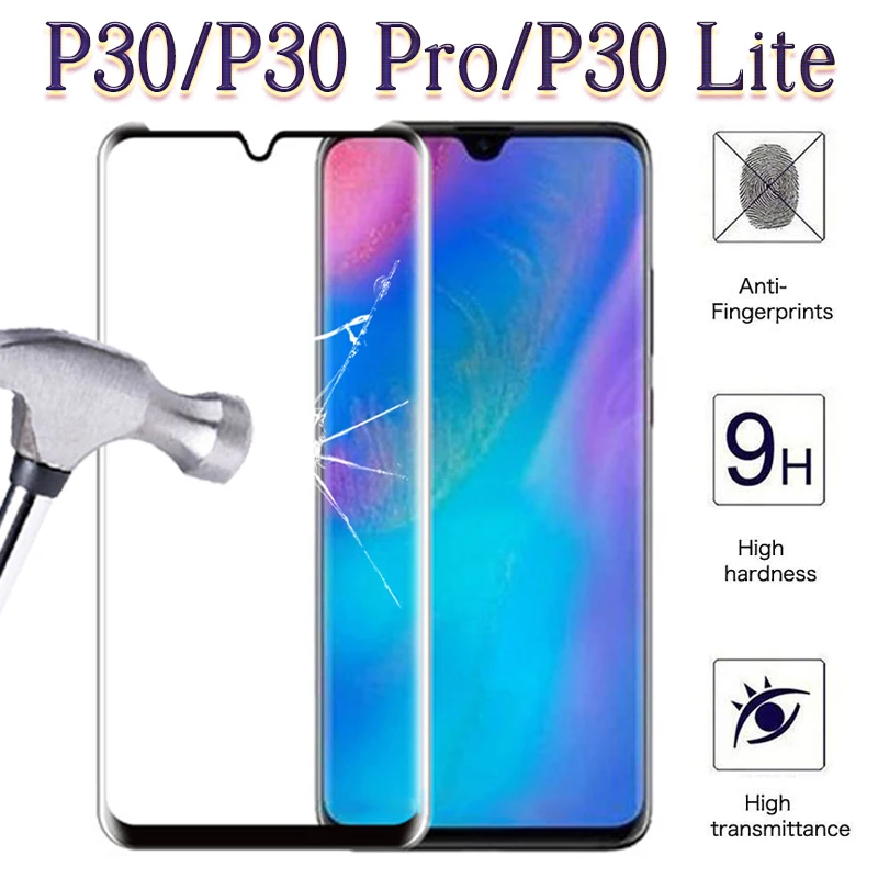 Защитное стекло для P30 Lite Pro Защита экрана Huawey 3D Huawei P 30 30P P30Pro P30Lite закаленное