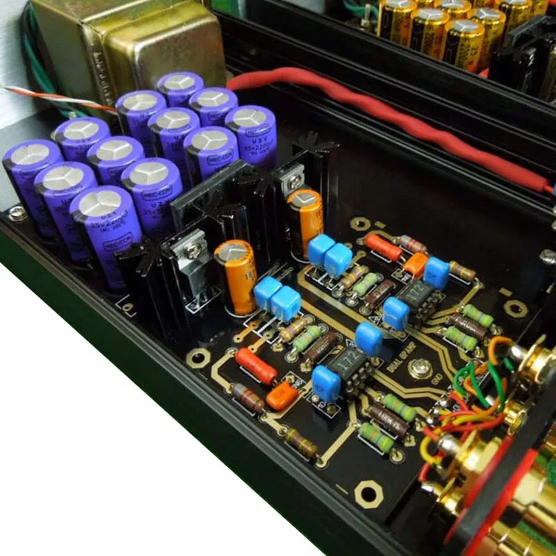 Плата усилителя HIFI мм позолоченные платформы PCBA с поворотным механизмом