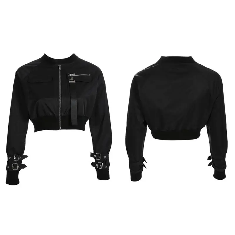 Женский комплект верхней одежды укороченная куртка-бомбер Женская Осенняя