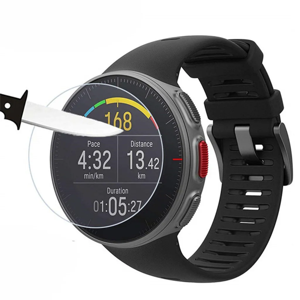 CARPRIE 1 шт. 3 прозрачная Защита экрана для умных часов Polar Vantage V/M защитная пленка из