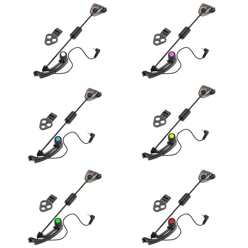 

Fishing Swingers LED Hanger Sensor Swinger Fishing Wiggler Bait Alarm Indicator for Carp Pesca Accesary