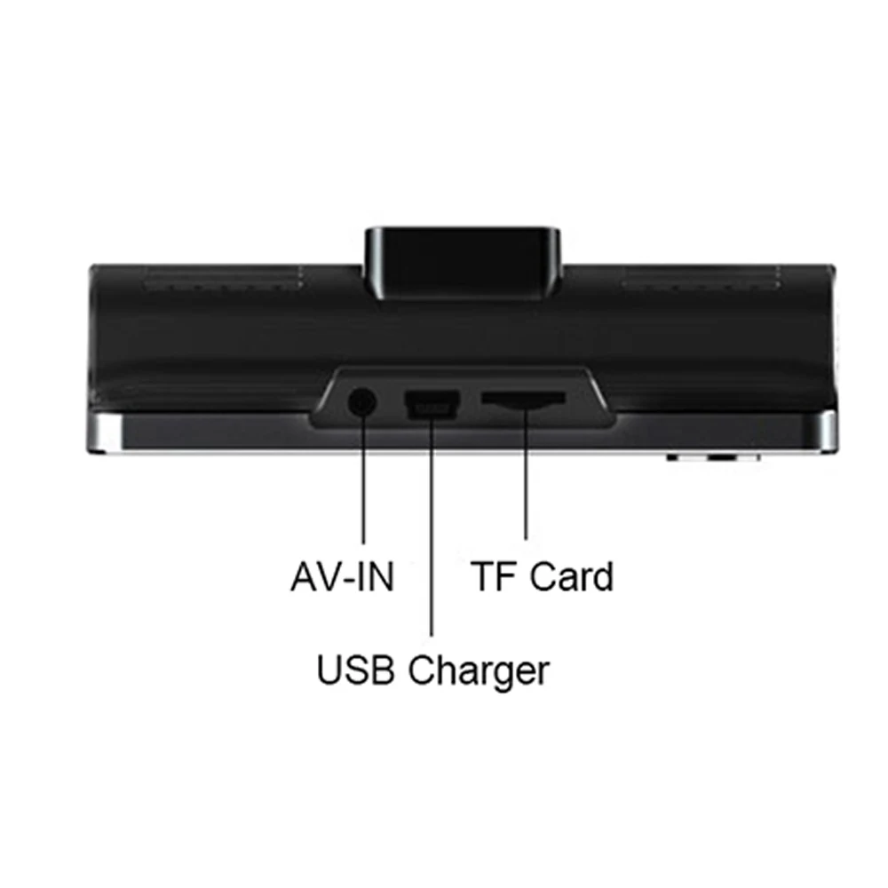 Автомобильный видеорегистратор Vehemo HD экран g сенсор камера заднего