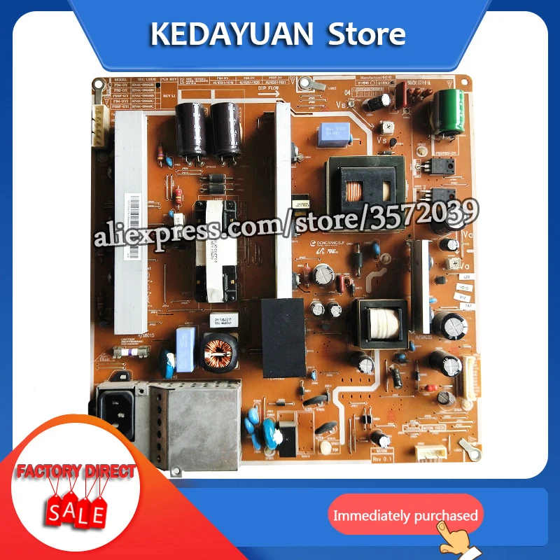 Бесплатная доставка оригинальный 100% тест для плазменной платы Samsung PS43D490A1 Φ