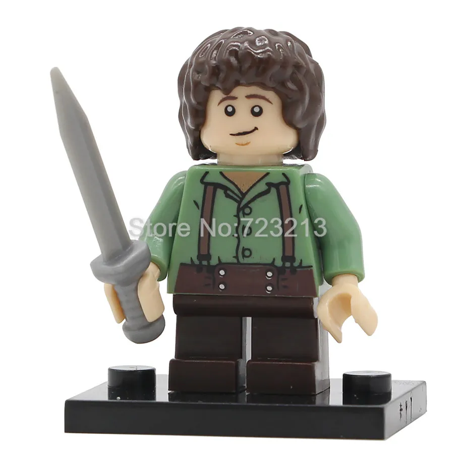 PG8183 Desolation of Smaug рисунок Фили дайн Ironfoot Kili Oin Gloin Dori Goblin ORCS строительные блоки модели кирпичи наборы игрушек - Цвет: Frodo