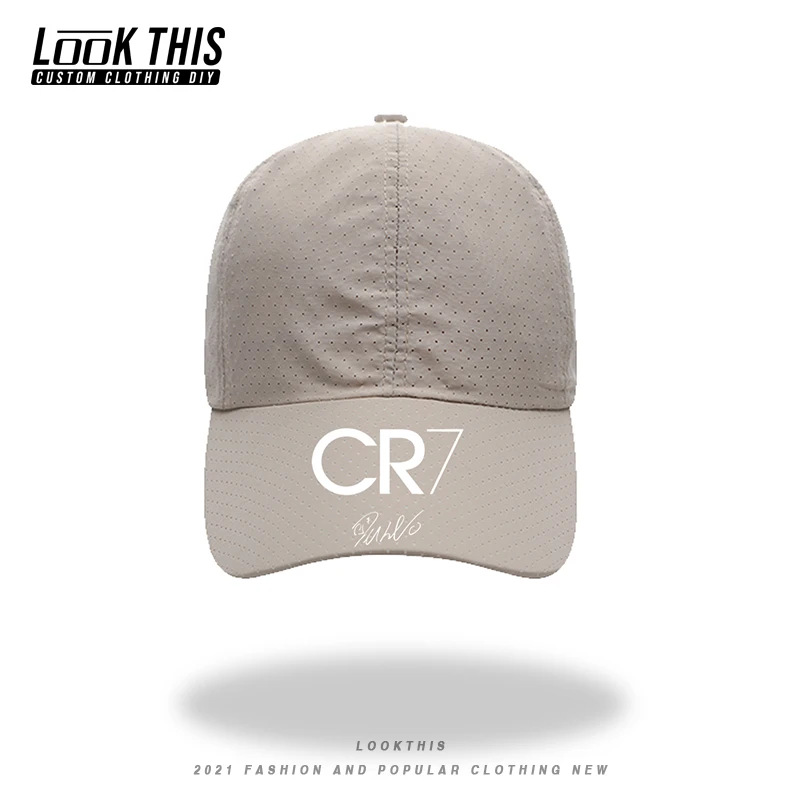 

Cristiano Ronaldo Cool 5 Color Baseball CR7 Men's Caps Women's Summer Hat Unisex Adjustable Anti-UV Outdoor Sun Protection Caps